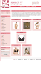 Mobile Screenshot of lingerie-by-perfectfit.co.uk